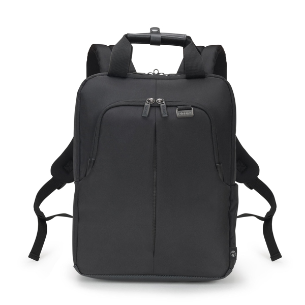 ნოუთბუქის ჩანთა Dicota D31820-RPET, 14.1", Backpack, Black