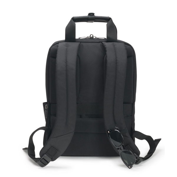 ნოუთბუქის ჩანთა Dicota D31820-RPET, 14.1", Backpack, Black