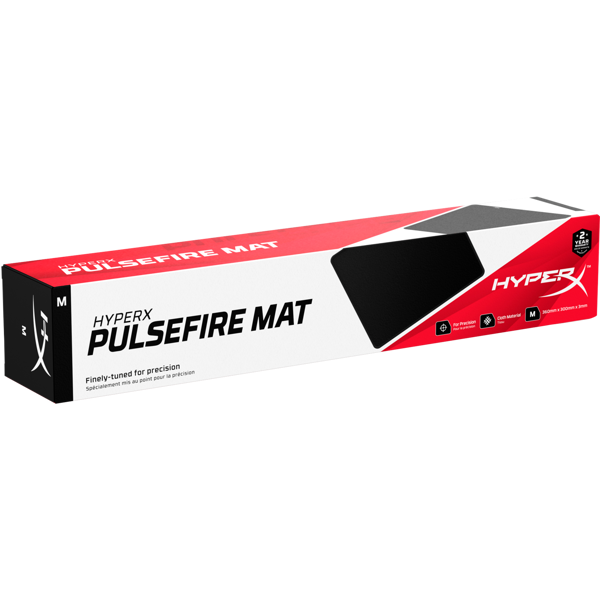 მაუსის პადი HyperX 4Z7X3AA Pulsefire, Mouse Pad, M, Black