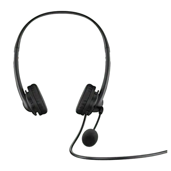 HP 428H6AA G2 Headset, Wired, 3.5mm, Black