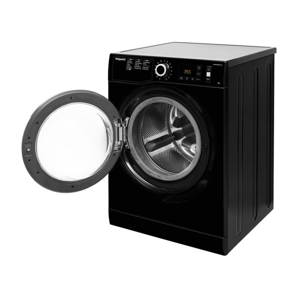 სარეცხი მანქანა Hotpoint NLCD 945 BS A EU N, 9Kg, A+++, 1400Rpm, 79Db, Washing Machine, Black