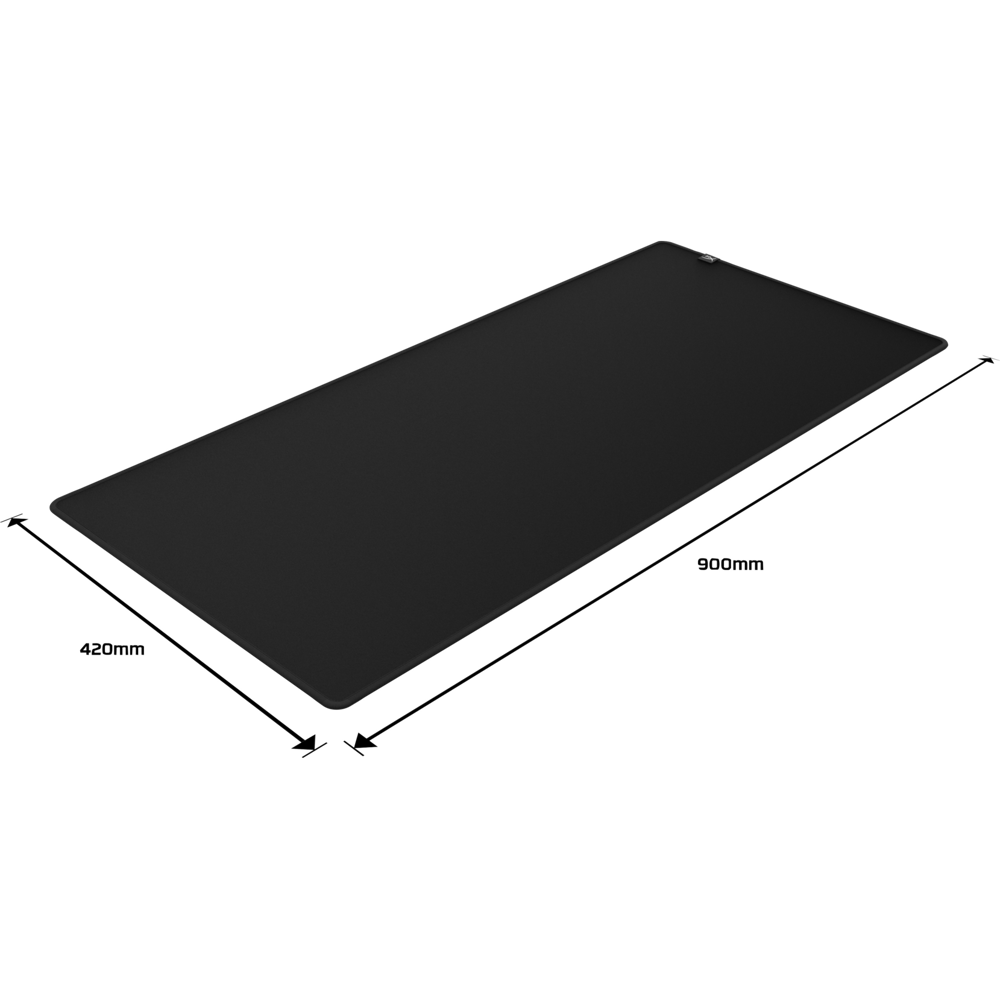 მაუსის პადი HyperX 4Z7X5AA Pulsefire, Mouse Pad, XL, Black