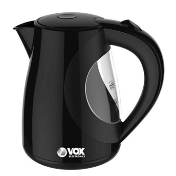 ელექტრო ჩაიდანი Vox WK3006, 1200W, 1L, Electric Kettle, Black