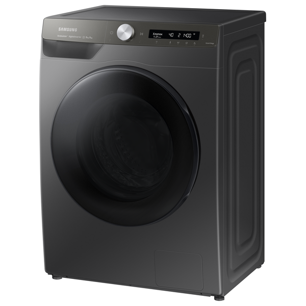 სარეცხი მანქანა Samsung WD80A6S44BN/LP, 8Kg, A, 1400Rpm, 75Db, Washing Machine, Gray