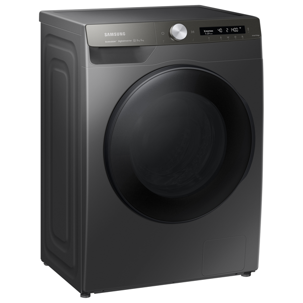 სარეცხი მანქანა Samsung WD80A6S44BN/LP, 8Kg, A, 1400Rpm, 75Db, Washing Machine, Gray