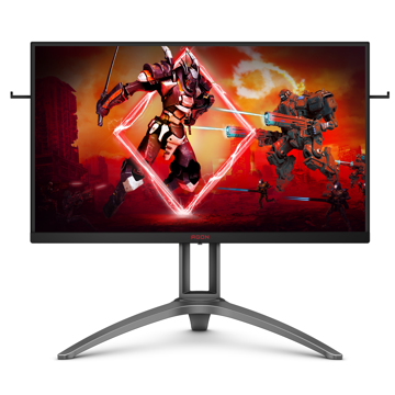 მონიტორი AOC AG273QZ Agon, 27", Monitor, QHD, WLED, TN, USB, HDMI, DP, Gray