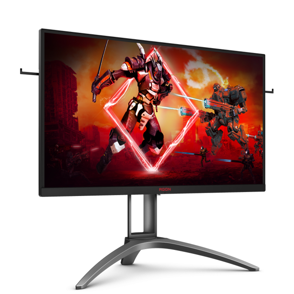 მონიტორი AOC AG273QZ Agon, 27", Monitor, QHD, WLED, TN, USB, HDMI, DP, Gray