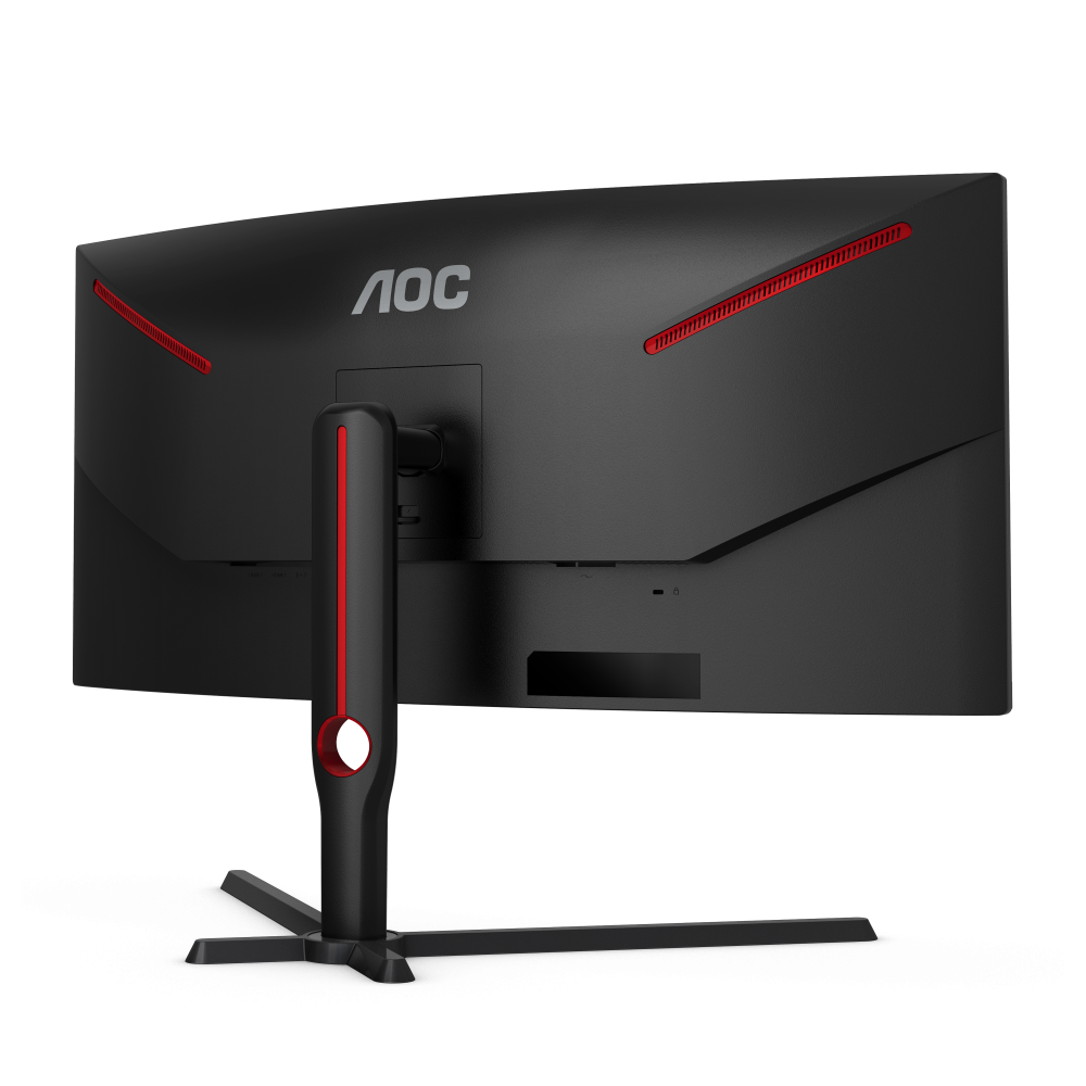 მონიტორი AOC CU34G3S/BK, 34", Curved Monitor, WQHD, WLED, VA, HDMI, DP, USB, Black