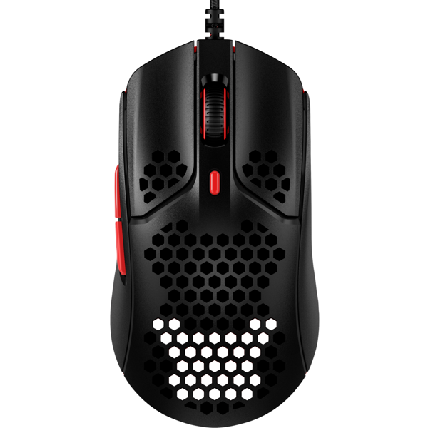 მაუსი HyperX 4P5E3AA Pulsefire, Wired, USB, Gaming Mouse, Black/Red