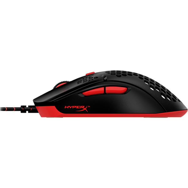 მაუსი HyperX 4P5E3AA Pulsefire, Wired, USB, Gaming Mouse, Black/Red