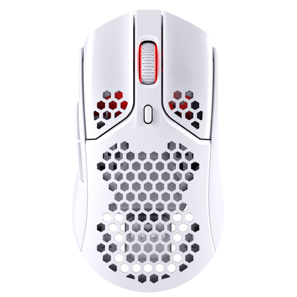 მაუსი HyperX 4P5D8AA Pulsefire, Wireless, USB, Gaming Mouse, White