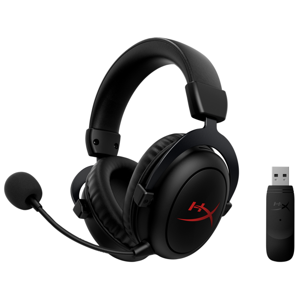 ყურსასმენი HyperX 4P5D5AA, Gaming Headset, Wireless, USB, Black