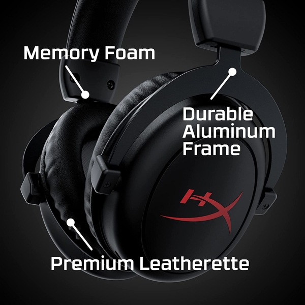 ყურსასმენი HyperX 4P5D5AA, Gaming Headset, Wireless, USB, Black