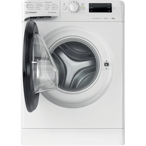 სარეცხი მანქანა Indesit MTWE 91484 WK EE, 9Kg, A+++, 1400Rpm, 77Db, Washing Machine, White