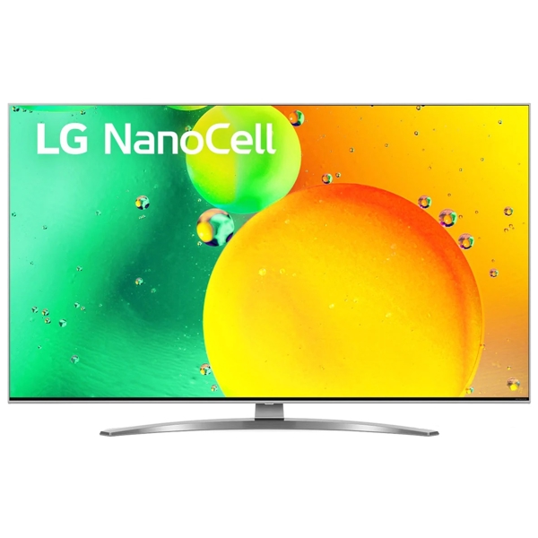 ტელევიზორი LG 50NANO783QA, 50", 4K UHD, Smart TV, HDMI, USB, CI, BT, Wifi, Silver