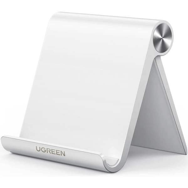 მობილურის დამჭერი UGREEN LP106 (30285) Adjustable Portable Stand Multi-Angle, White