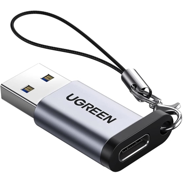 USB ადაპტერი UGREEN US276 (50533) USB 3.0 to Type-C Adapter, Gray