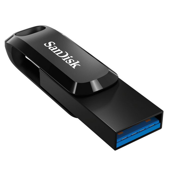 USB ფლეშ მეხსიერება SanDisk SDDDC3-512G-G46, Ultra Dual Drive Go, 512GB, Type-C, Black