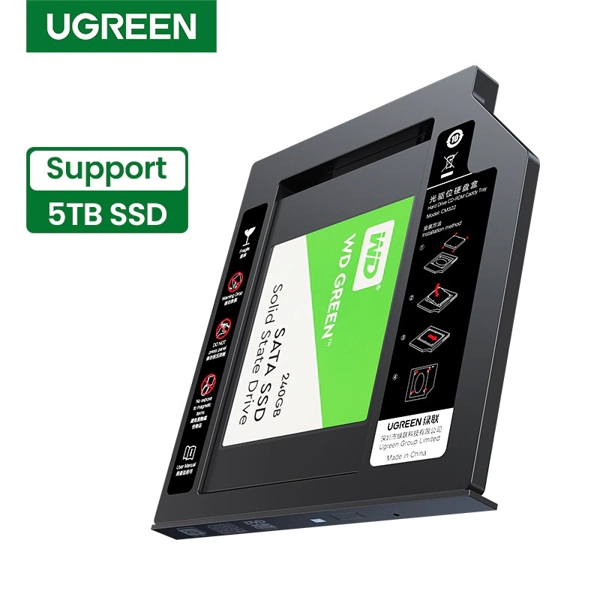 მყარი დისკის ქეისი UGREEN CM322 (70657) SATA Hard Disk Drive Caddy Tray