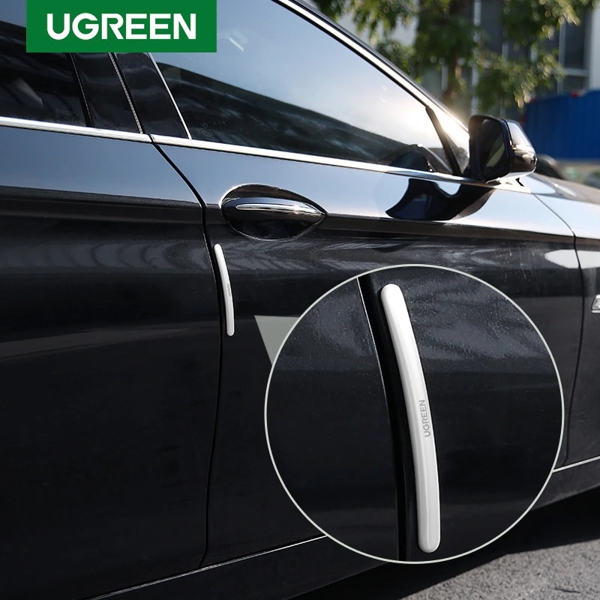 მანქანის დამცავი სტიკერები UGREEN LP233 (20430) Rubber Strips for Car, 4Pcs, White