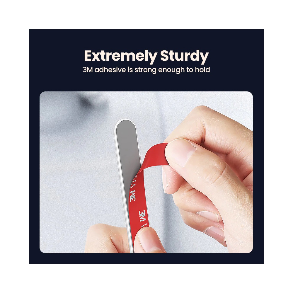 მანქანის დამცავი სტიკერები UGREEN LP233 (20430) Rubber Strips for Car, 4Pcs, White