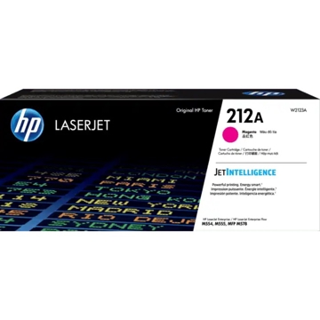 კარტრიჯი HP W2123A 212A, Original LaserJet Toner Cartridge, 4500P, Magenta