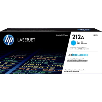 კარტრიჯი HP W2121A 212A, Original LaserJet Toner Cartridge, 4500P, Cyan