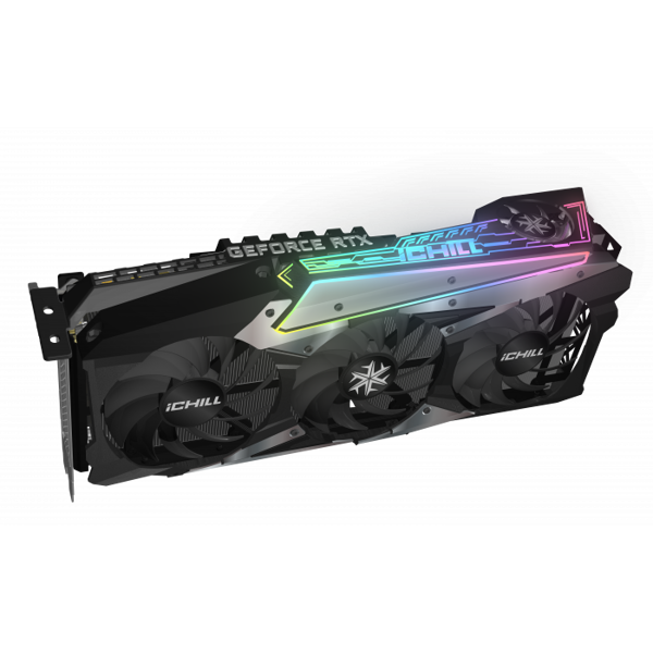 ვიდეო დაფა Inno3D iChill X4 LHR, Gaming RTX3080, 10Gb, 320bit, HDMI, DP, Black