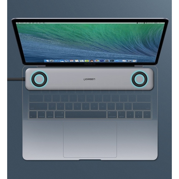 USB-C ჰაბი UGREEN CM235 (60571) Type-C Docking Station, 3xUSB3.0, HDMI, VGA, RJ45, SD/TF, 3.5mm Audio, USB-C F, DC3.5, PD, Gray EOL