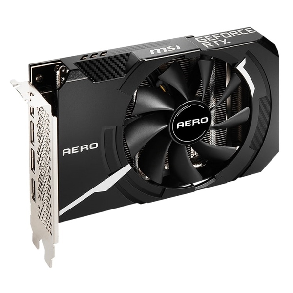 ვიდეო დაფა MSI Aero ITX OC LHR, GeForce RTX3060, 12GB, 192bit, HDMI, DP, Black