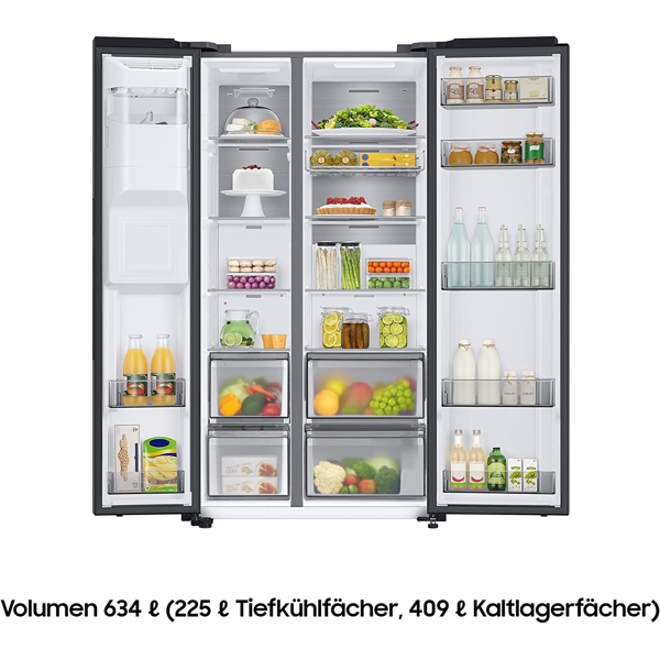 მაცივარი Samsung RS67A8510B1/WT, 634L, A+, No Frost, Refrigerator, Black