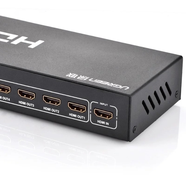 HDMI სპლიტერი UGREEN 40218 HDMI Amplifier Splitter, 1in-16out, Black