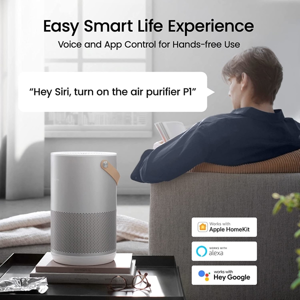 ჰაერის გამწმენდი Xiaomi ZMKQJHQP12 Smartmi P1, 30m², Air Purifier, Silver