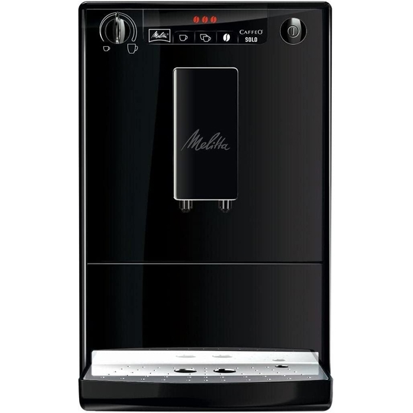 Melitta E950-322EU Solo, 100W, 1.2L, Coffee Machine, Pure Black