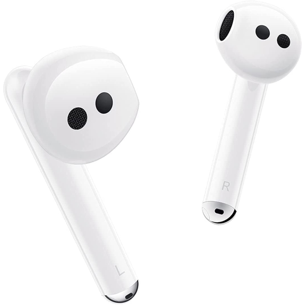 ყურსასმენი Huawei T0004 FreeBuds 4, Headphones, Wireless, Bluetooth, IPX4, Ceramic White