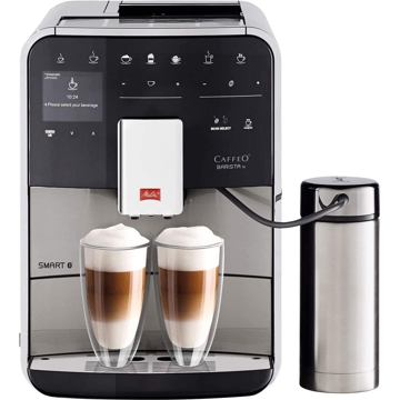 ყავის აპარატი Melita F86/0-100EU Barista Smart TS SST, 1450W, 1.8L, Coffee Machine, Silver