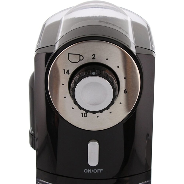 ყავის საფქავავი Melita 1019-02EU Molino, 100W, 2L, Coffee Grinder, Black