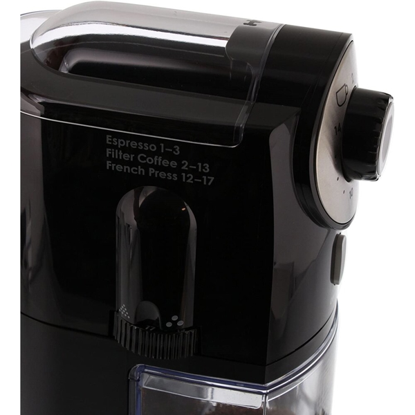 ყავის საფქავავი Melita 1019-02EU Molino, 100W, 2L, Coffee Grinder, Black