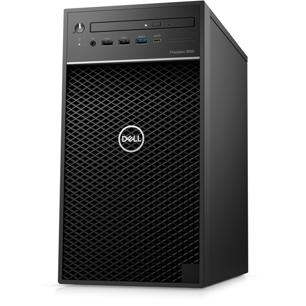 პერსონალური კომპიუტერი Dell Precision 3650, i5-11500, 16GB, 256GB SSD, RTX 3070 8GB, Mouse+Kbd, Black