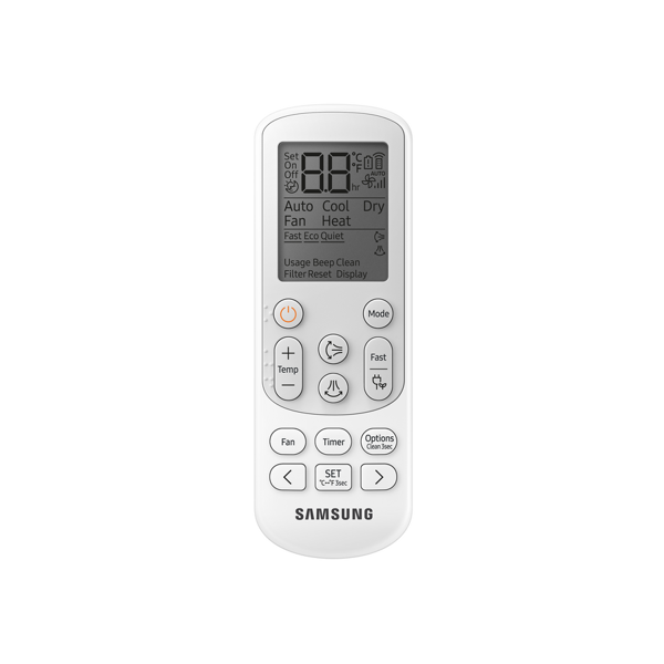 კონდიციონერი Samsung AR12TSHZAWKNER, 35-40m², Inventer, White