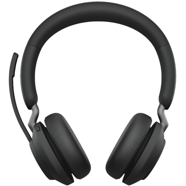 ყურსასმენი Jabra Evolve2 65 Link380a MS Stereo, Headset, Wireless, USB-A, BT, Black