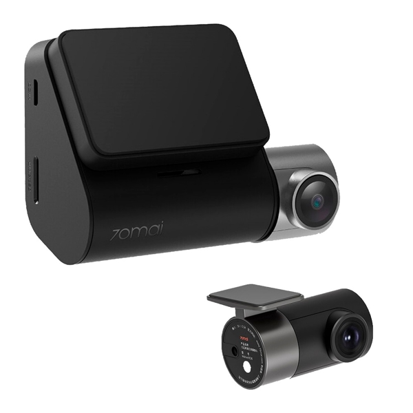 მანქანის ვიდეო რეგისტრატორი Xiaomi 70mai Dash Cam A500S-1, FHD, Built in WiFi GPS Smart IPS LCD Screen, 140°, Black