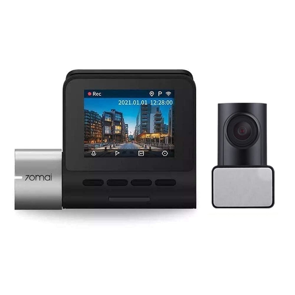 მანქანის ვიდეო რეგისტრატორი Xiaomi 70mai Dash Cam A500S-1, FHD, Built in WiFi GPS Smart IPS LCD Screen, 140°, Black