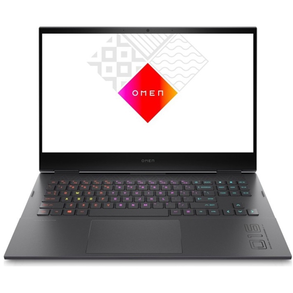 ნოუთბუქი HP 640P5EA Omen 16, 16.1", i7-11800H, 16GB, 512GB SSD, RTX3060 6GB, W11H, Shadow Black