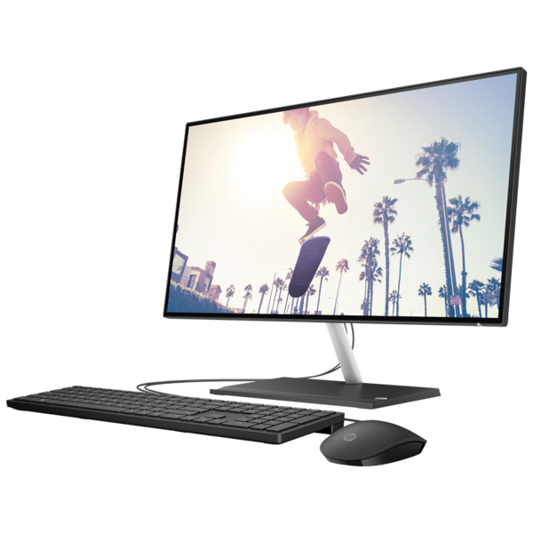 All In One კომპიუტერი HP 6C8Z9EA , 23.8", Ryzen 3-3250U, 8GB, 256GB SSD, Integrated, Black