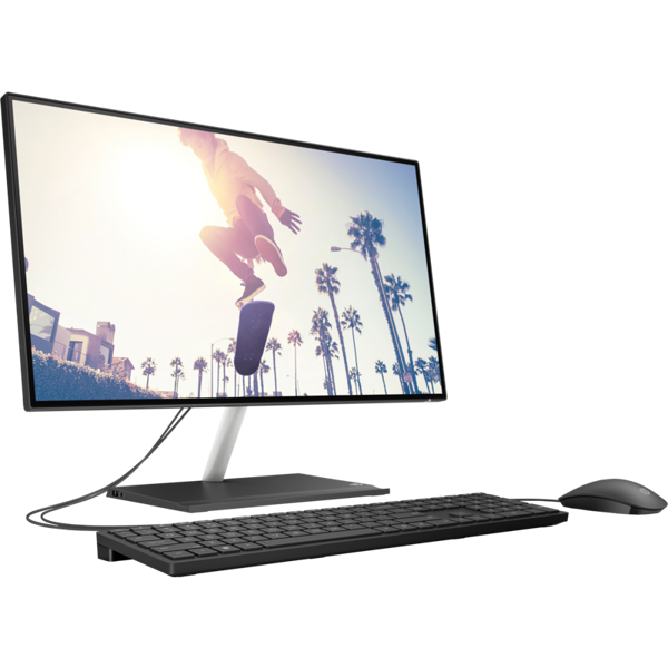 All In One კომპიუტერი HP 6C8Z9EA , 23.8", Ryzen 3-3250U, 8GB, 256GB SSD, Integrated, Black