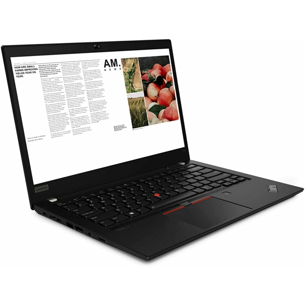 ნოუთბუქი Lenovo 20S1SHQQ00 ThinkPad T14, 14", i5-10310U, 16GB, 512GB SSD, Integrated, W10P, Black