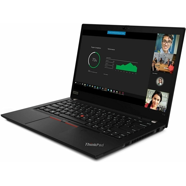 ნოუთბუქი Lenovo 20S1SHQQ00 ThinkPad T14, 14", i5-10310U, 16GB, 512GB SSD, Integrated, W10P, Black