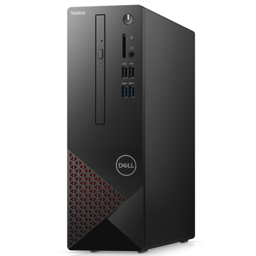 პერსონალური კომპიუტერი Dell Vostro 3681 SFF, i3-10100, 8GB, 256GB SSD, Integrated, Black