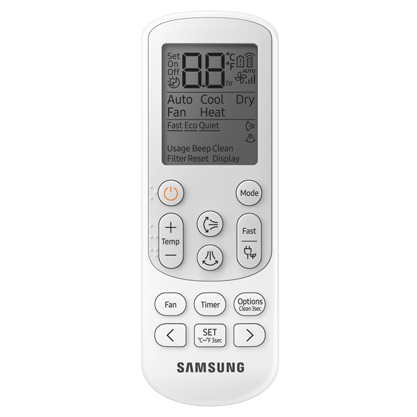 კონდიციონერი Samsung AR18TSHZAWKNER, 50-60m², Inventer, White